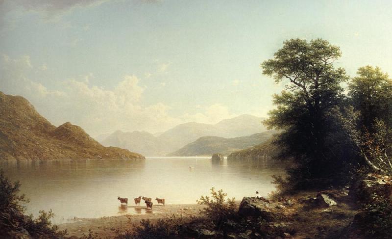 Casilear John William Lake George France oil painting art